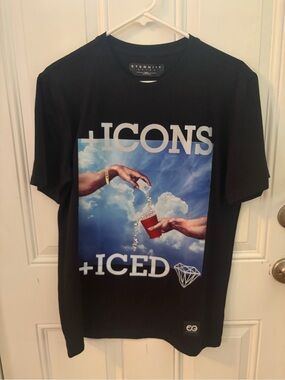 Eternity ICONS +ICED Graphic Black Men's Tee
